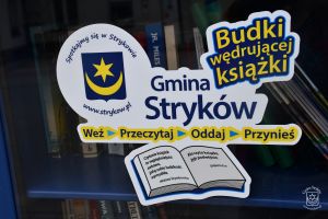 Budki wędrującej książki w Gminie Stryków