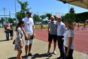 Marcin Gortat w Strykowie