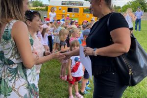 Piknik rodzinny w Przedszkolu Samorządowym