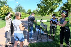 Warsztaty Nordic Walking w parku nad Moszczenicą