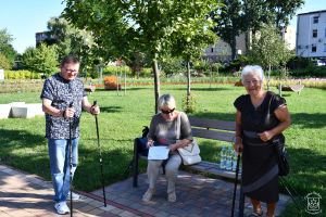 Warsztaty Nordic Walking w parku nad Moszczenicą