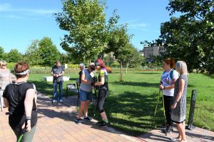 Warsztaty Nordic Walking w parku nad Moszczenicą