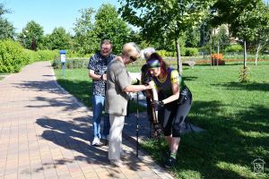 Warsztaty Nordic Walking w parku nad Moszczenicą