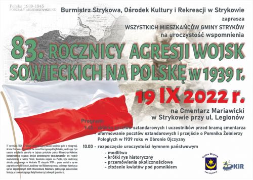 83. rocznica agresji wojsk sowieckich na Polskę