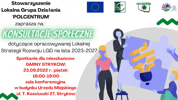 Konsultacje społeczne LGD "Polcentrum"