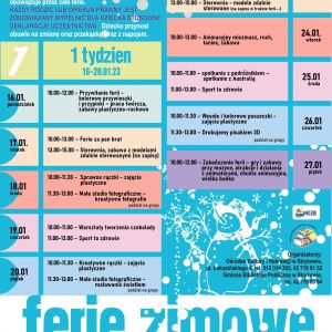 Ferie w Domu Kultury w Strykowie 2023