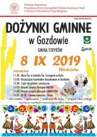 Dożynki 2019 - plakat