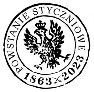 Logotyp 160 rocznicy wybuchu Powtsania Styczniowego, MON