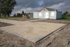 Utwardzenie nawierzchni pod wiatę