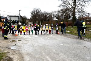 Najmłodsi uczestnicy 10 Biegu i Marszu Powstańca w Dobrej