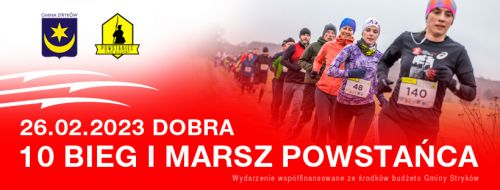 Bieg i Marsz Powstańca w Dobrej 2023