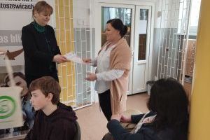 Wręczenie nagród laureatom konkursu.