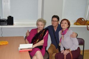 Spotkanie z Anną Seniuk w Domu Kultury w Niesułkowie