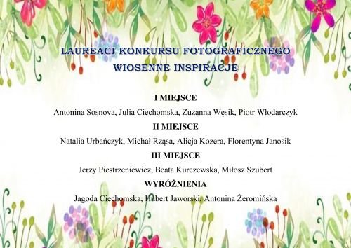 Plakat informacyjny