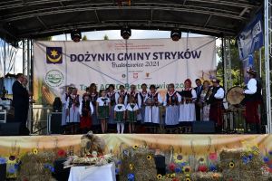 KGW na Dożynkach Gminnych w 2021 roku