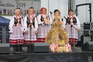 KGW na Dożynkach Gminnych w 2019 roku