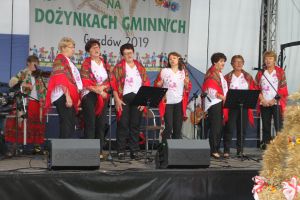 KGW na Dożynkach Gminnych w 2019 roku