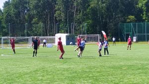Impreza "Bądź aktywny w Dniu Dziecka" z udziałem SKS Bratoszewice, SKS Dobra i SKS Niesułków