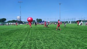 Impreza "Bądź aktywny w Dniu Dziecka" z udziałem SKS Bratoszewice, SKS Dobra i SKS Niesułków