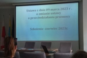 Szkolenie dla służb pomocowych w zakresie problematyki przemocy 2023 R.