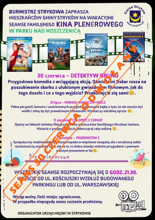 Plakat informacyjny