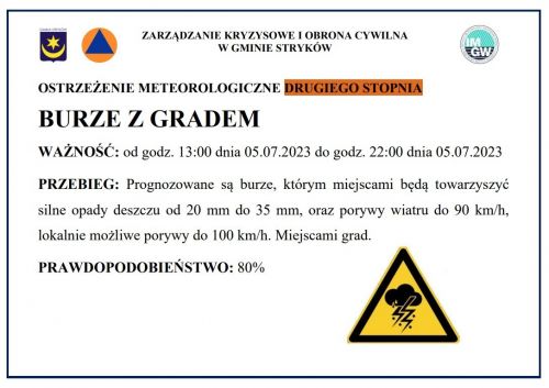 Plakat informacyjny