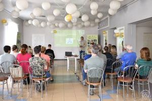 Prezentacja badań UŁ prowadzonych na cieku Młynówka (Struga Dobieszkowska), spotkanie w OSP w Ługach