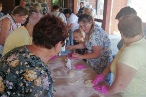Warsztaty pieczenia chleba w ramach SAS, 4.07.2023 r. w Starym Imielniku