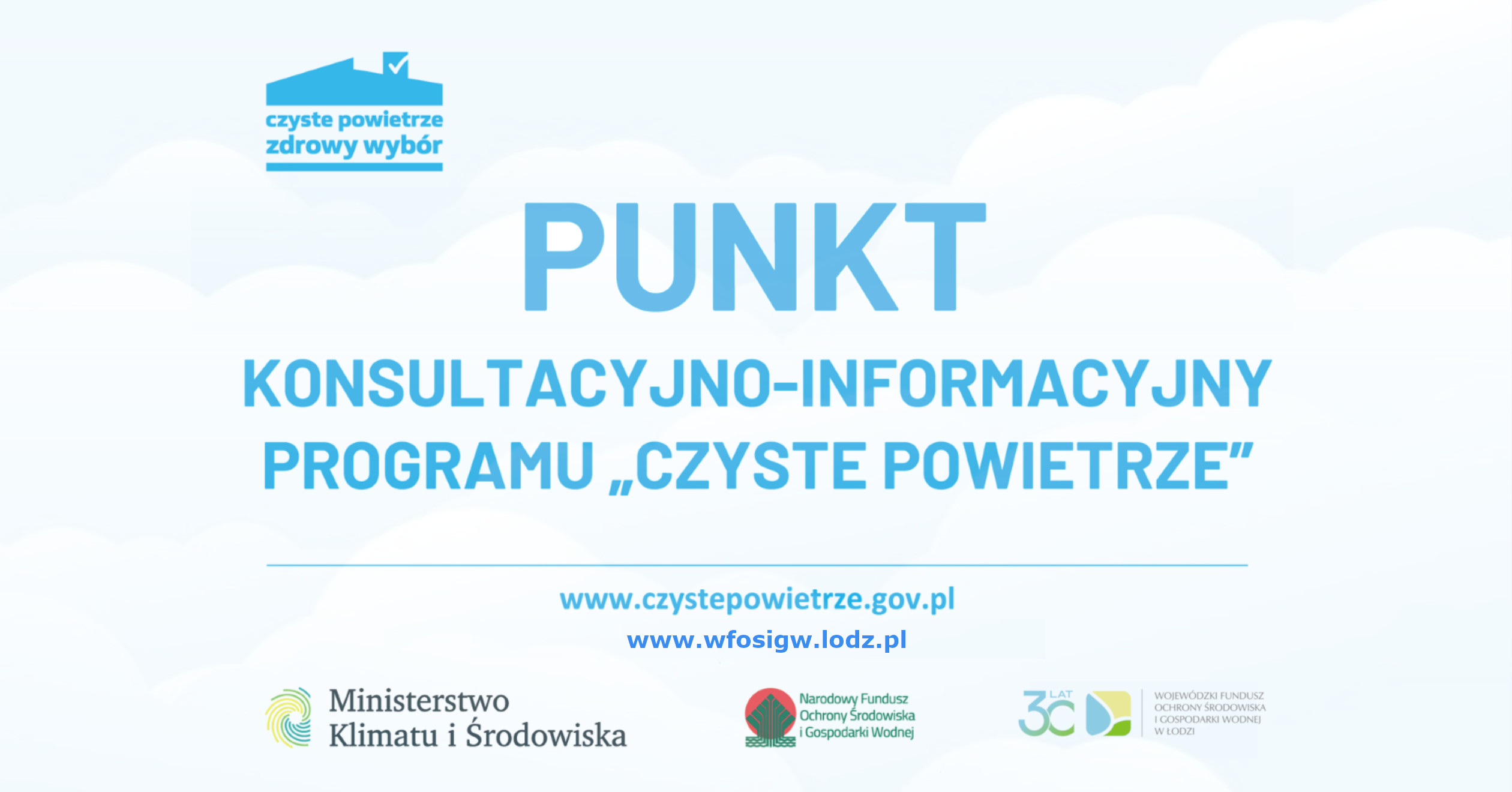 Plakat informacyjny WFOŚiGW