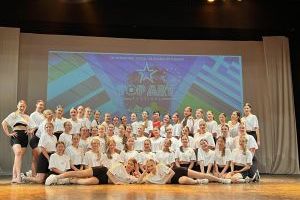 Zespół Tańca Współczesnego Agat podczas TOP ART FESTIVAL we Włoszech, 2023 r.