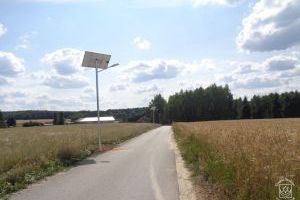 Oświetlenie solarne, inwestycja po realizacji