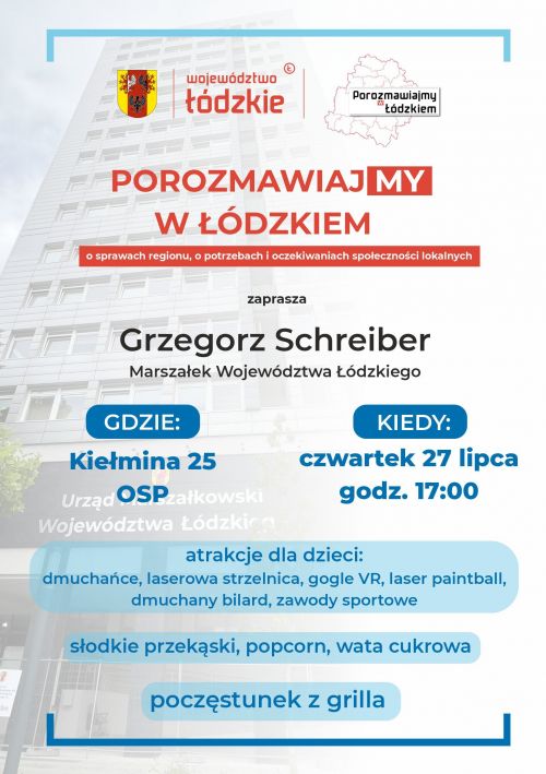 Plakat informacyjny