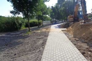 Przebudowa zbiornika wodnego w Dobrej w trakcie realizacji