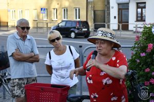 Spacer po Strykowie w ramach SAS, przewodnik Łukasz Płuciennik
