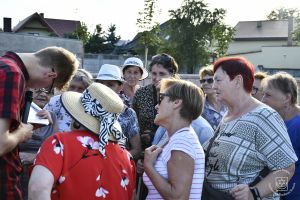 Spacer po Strykowie w ramach SAS, przewodnik Łukasz Płuciennik