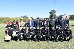 Gminne zawody sportowo - pożarnicze w Lipce 2023