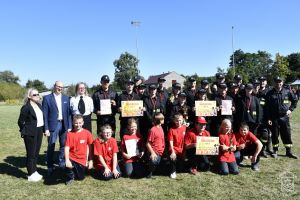 Gminne zawody sportowo - pożarnicze w Lipce 2023