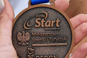 Krystian Korzewski z medalami MP w Parakolarstwie