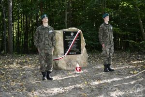 Odsłonięcie tablicy pamiątkowej w Dobieszkowie