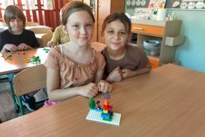 Zajęcia robotyki i programowania z klockami Lego w SP Dobra