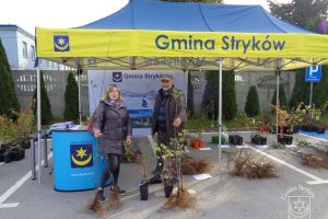 Akcja edukacyjno-ekologiczna „BĄDŹ EKO i zasadź w Gminie Stryków 🌳” - edycja jesień 2023. Mieszkańcy Gminy Stryków...