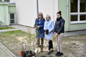 Akcja edukacyjno-ekologiczna „BĄDŹ EKO i zasadź w Gminie Stryków 🌳” - edycja jesień 2023. Przekazanie krzewów owocowych dla...