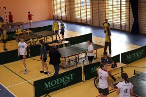 Gminne Igrzyska Młodzieży Koźle 2023 Tenis stołowy