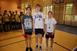 Gminne Igrzyska Młodzieży Koźle 2023 Tenis stołowy
