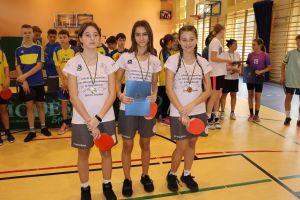 Gminne Igrzyska Młodzieży Koźle 2023 Tenis stołowy