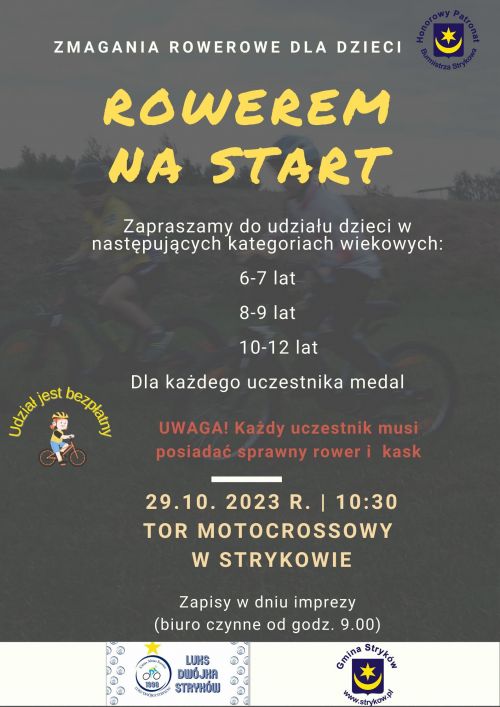 Rowerem na start 29.10.2023