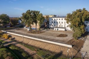 Parking za Urzędem Miejskim po realizacji inwestycji