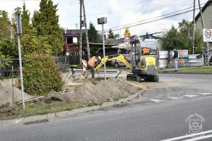 Budowa kanalizacji w ulicach Polna i Szafera - w trakcie realizacji