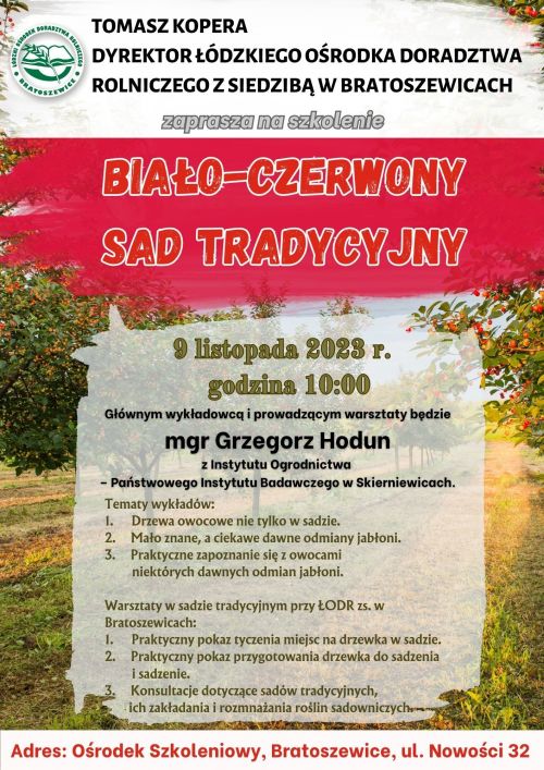 Plakat informacyjny