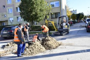 Remont ulic w Strykowie - inwestycja w trakcie realizacji, Stary Rynek